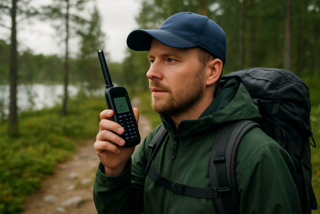 Satelliittipuhelin mukaan turvaksi retkille ja vaelluksille