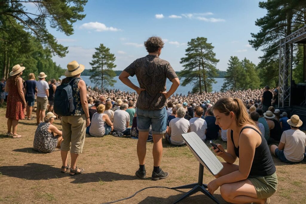 Starlink festareille ja yleisötapahtumiin tarjoaa Savantum oy